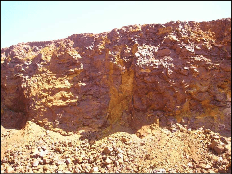 Fire Clay in nature