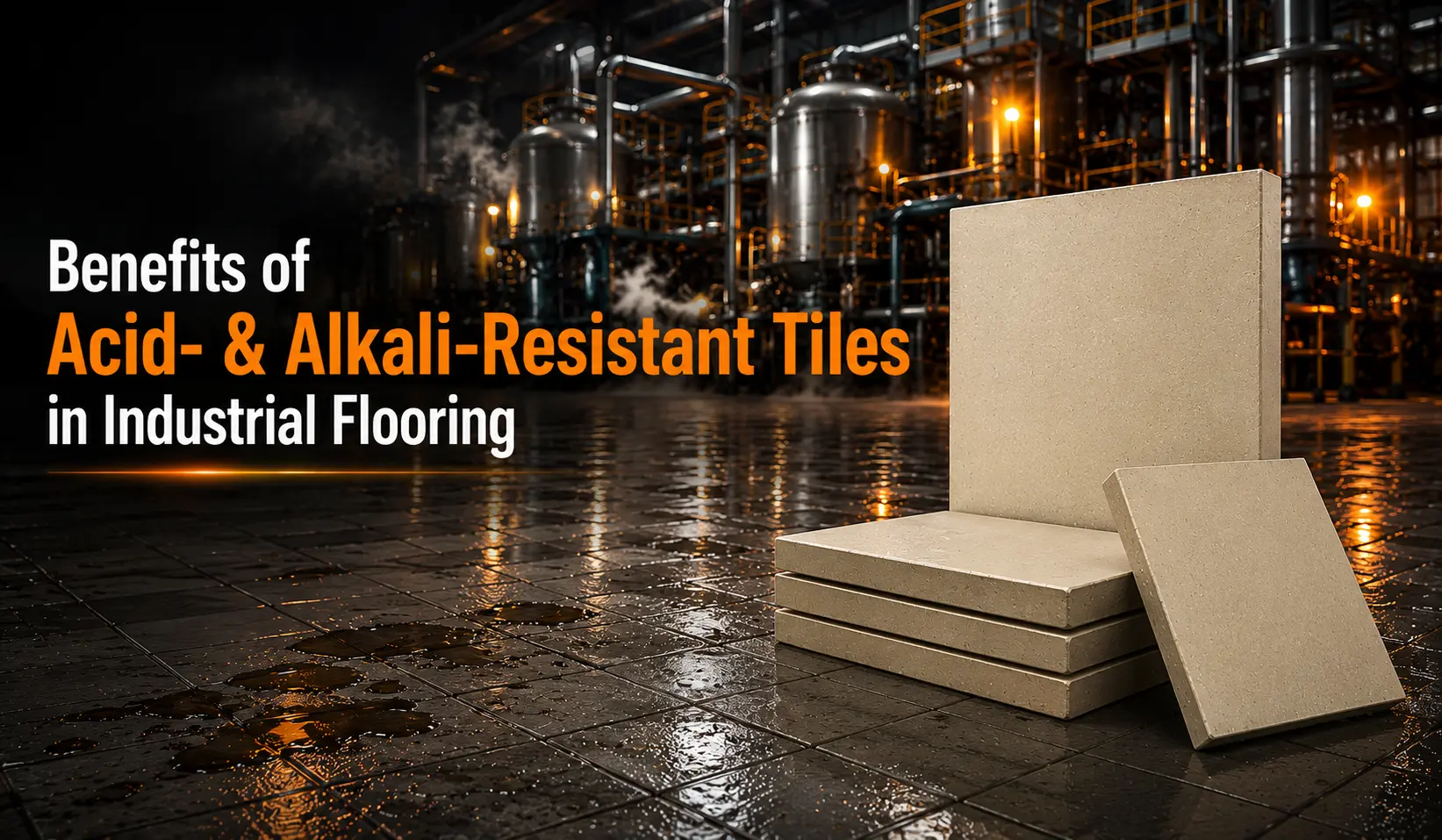 Acid- & Alkali-Resistant Tiles Acid- & Alkali-Resistant Tiles