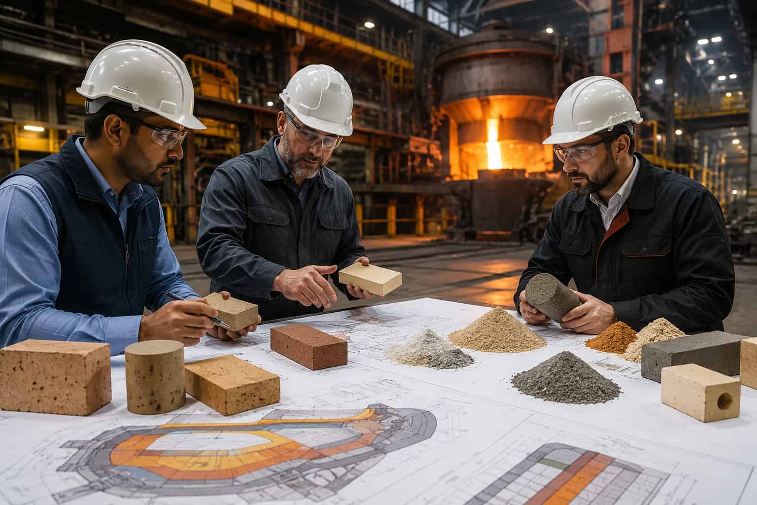 Industrial Materials Inspection at the Furnace
